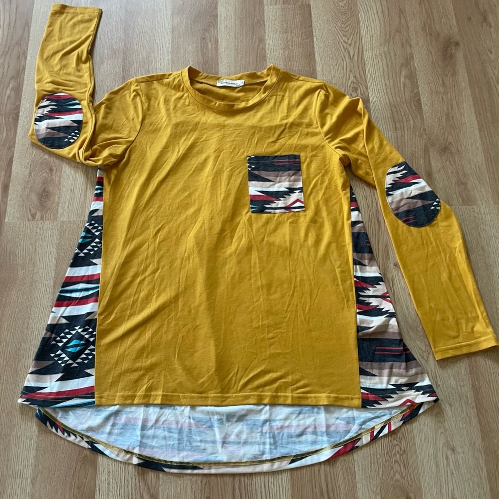Southern Stitch Long Sleeve Women Size M